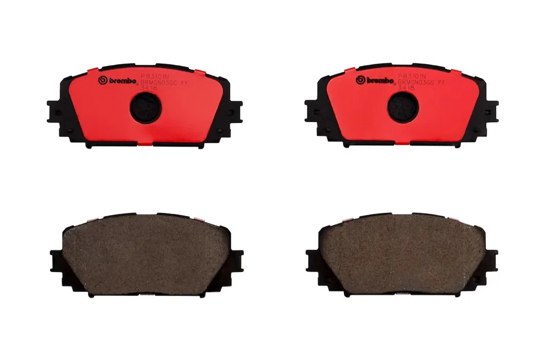 P83101N – BREMBO Brake Pad, FMSI Number D1628-8845 Ceramic Set Of 4 With Hardware